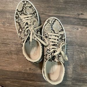 Snakeskin sneakers